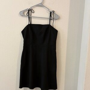 Old Navy Black Mini Dress with Spaghetti Straps